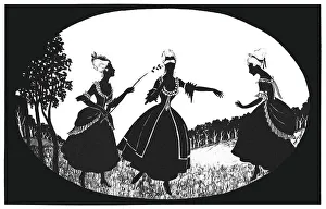 Buff Prints: Silhouette - Postcard Design