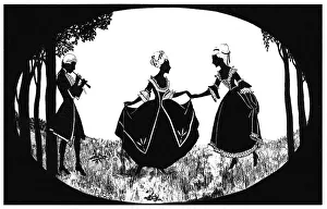 Grosze Prints: Silhouette - Postcard Design
