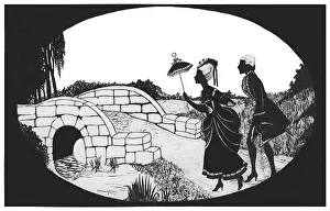 Grosze Prints: Silhouette - Postcard Design