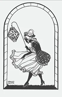 Grosze Prints: Silhouette - Postcard Design