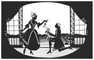 Grosze Prints: Silhouette - Postcard Design