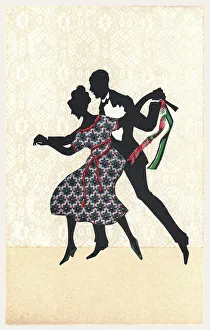 Grosze Prints: Silhouette - Postcard Design