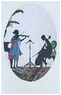 Silhouette - Postcard Design