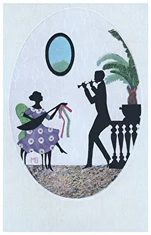 Silhouette - Postcard Design