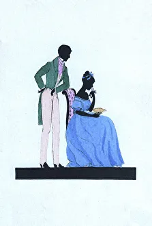 Attends Prints: Silhouette - Postcard Design