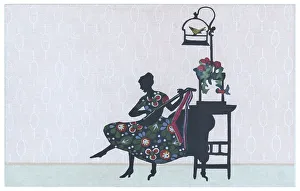 Silhouette - Postcard Design