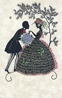 Silhouette - Postcard Design