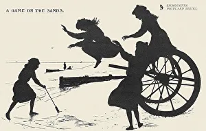 Outline Prints: Silhouette - Postcard Design