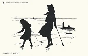Fishers Prints: Silhouette - Postcard Design