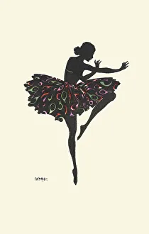 Outline Prints: Silhouette - Postcard Design