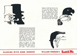 Suggestion Prints: Silhouettes, Party Fun by Father William