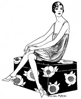 Silk Cami-bocker, 1926