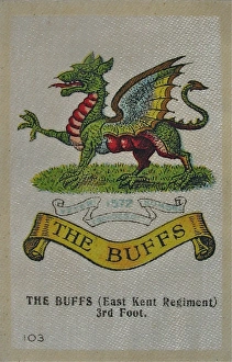 Images Dated 30th April 2012: Silk Regimental Badges