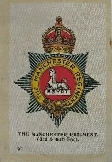 Images Dated 30th April 2012: Silk Regimental Badges