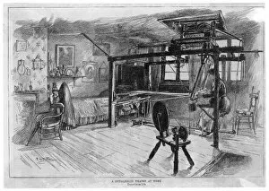 Weaving Collection: Silk Weaver 1855