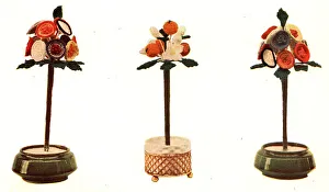 Scarce Prints: Silk and Wool Flowers