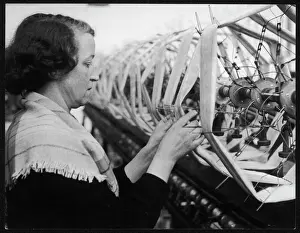1955 Prints: Silk Worker in Burnley