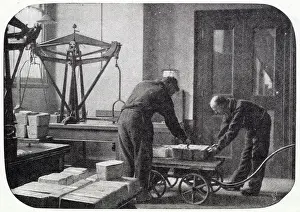 Coinage Prints: After the silver ingots had been weighed