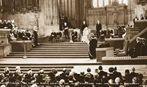 Silver Jubilee - 1935 - Address at Houses of Parliament