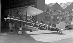Wigram Prints: Simmonds Spartan Three Seater ZK-ABZ