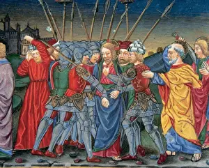 Defend Prints: Simon Peter (Saint Peter) defends Jesus with a sword and hit