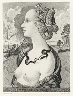 Giuliano Prints: Simonetta Vespucci