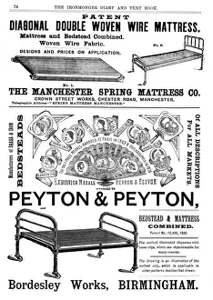 Bedsteads Prints: Simple Beds