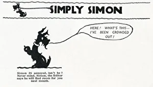 Simply Simon Cartoon Strip by Iris Chick
