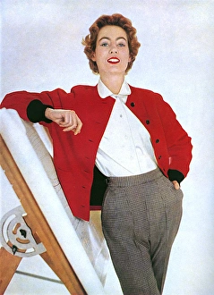 Neill Gallery: Simpsons of Piccadilly jacket and slacks, 1954