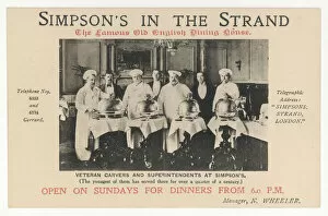 1910 Gallery: Simpsons Strand Chefs