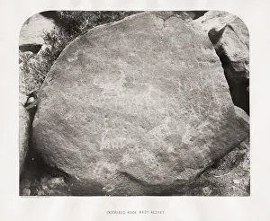 Inscribed Gallery: Sina - inscribed rock, Wady Aleyat