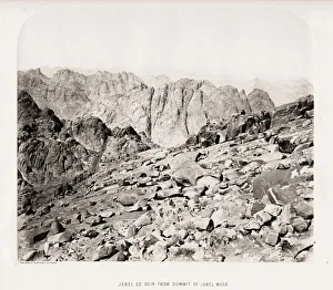 Musa Gallery: Sinai - Jebel ed Deir from the summit of Jebel Musa
