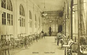 Romanian Prints: Sinaia - Romania - The Casino