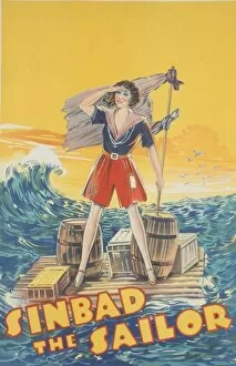 Adrift Gallery: Sinbad the Sailor theatre poster