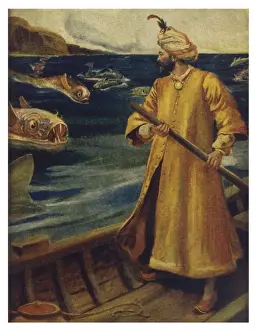Monsters Prints: Sinbad See Strange Sight
