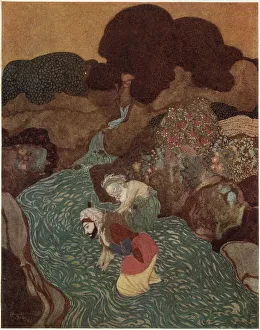 Sindbad Prints: Sindbad, the episode of the Old Man of the Sea