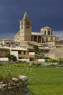 Mallorcan Prints: Sineu, Mallorca - Nostra Senyora de los Angeles Cathedral