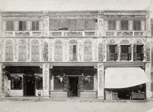 Dwelling Prints: Singapore, Chinese house, dwelling