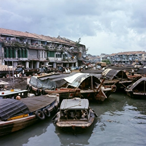 Images Dated 7th July 2016: Singapore River 1971