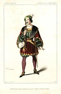 Singer and author Marius-Pierre Audran as