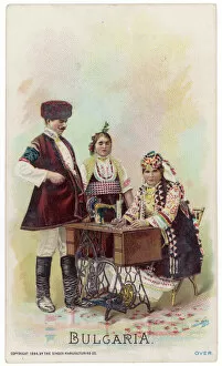 1894 Collection: Singer in Bulgaria