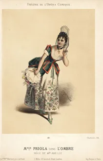 Sylvie Prints: Singer Marguerite Priola as Abeille in the comic