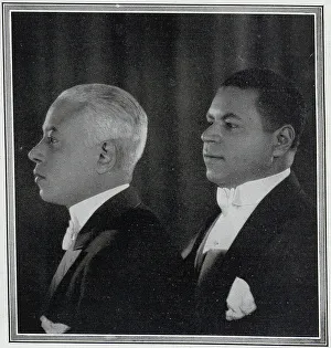 Clarence Prints: Singers Layton and Johnstone