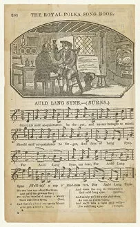 1845 Collection: Singing Auld Lang Syne