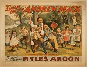 Mack Prints: The singing comedian, Andrew Mack in the greatest of Irish p