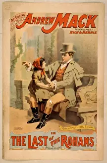 Ramsay Prints: The singing comedian, Andrew Mack in the The last of the Roh