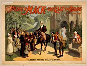 The singing comedian, Andrew Mack in the The last of the Roh