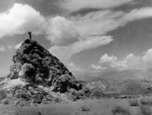 Deserts Prints: Singing in the desert! Date: 1930s