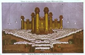 Singing Mothers Choir - Salt Lake Tabernacle, Utah, USA