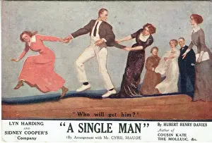 Loves Prints: A Single Man by Hubert Henry Davies